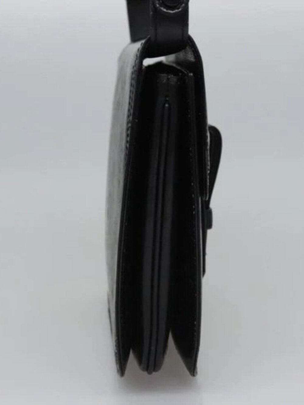 SAINT LAURENT Shoulder Bag Leather Black Auth - Picture 4 of 16